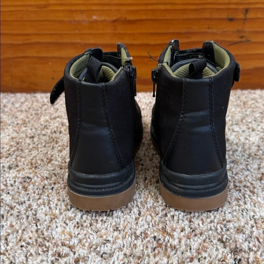 Wonder Nation Black Boots Kids Size 11